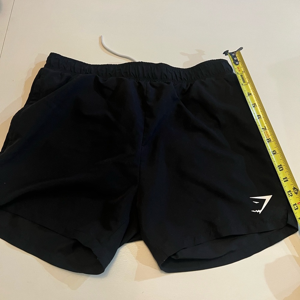 Black gymshark shorts